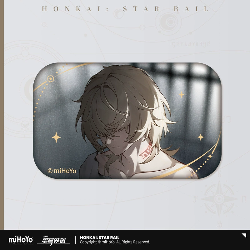 Коллекционный значок (Honkai: Star Rail) — персонаж, цветной картон на подложке, одиночный