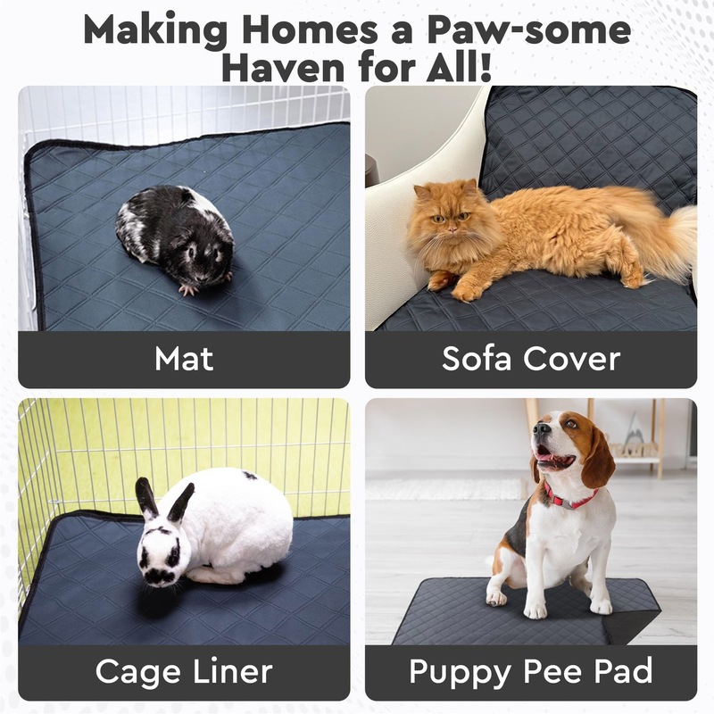 再利用可能で洗える犬、猫、ハムスター用おしっこパッド、ペットトレーニング用おしっこパッド、モルモットケージパッド、在庫あり|undefined