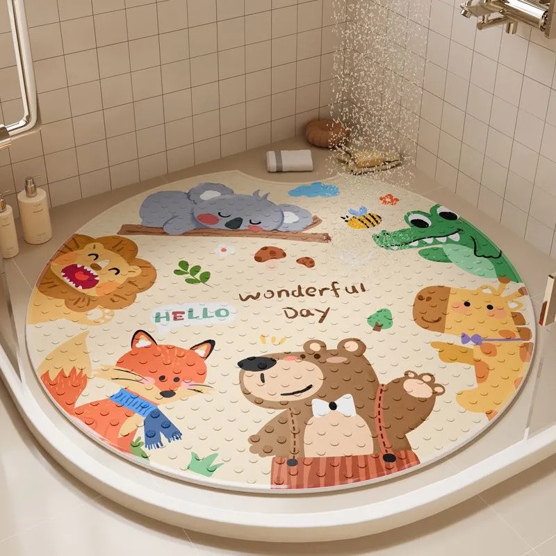 Bathroom Non-Slip Mat, Shower Bath Tub, Bathroom Toilet, Waterproof Foot Mat, Household Floor Mat, Door Mat