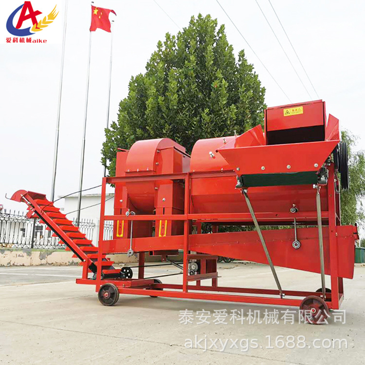 石家庄干湿两用花生摘果机柴电两用花生脱果机出口各型号脱果机