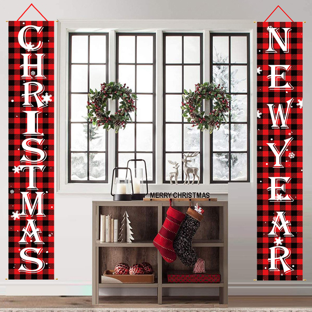 Jule dørbanner til julepynt og festlig dekoration_voghion.com