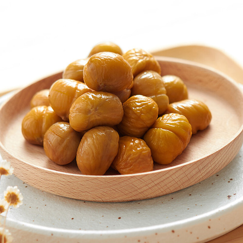 Hong Kong Imported Geo Ready-to-Eat Chestnuts Ready-to-Eat Chestnut Kernels Snack 70g*3 Bags Small Packaging 210g Nuts