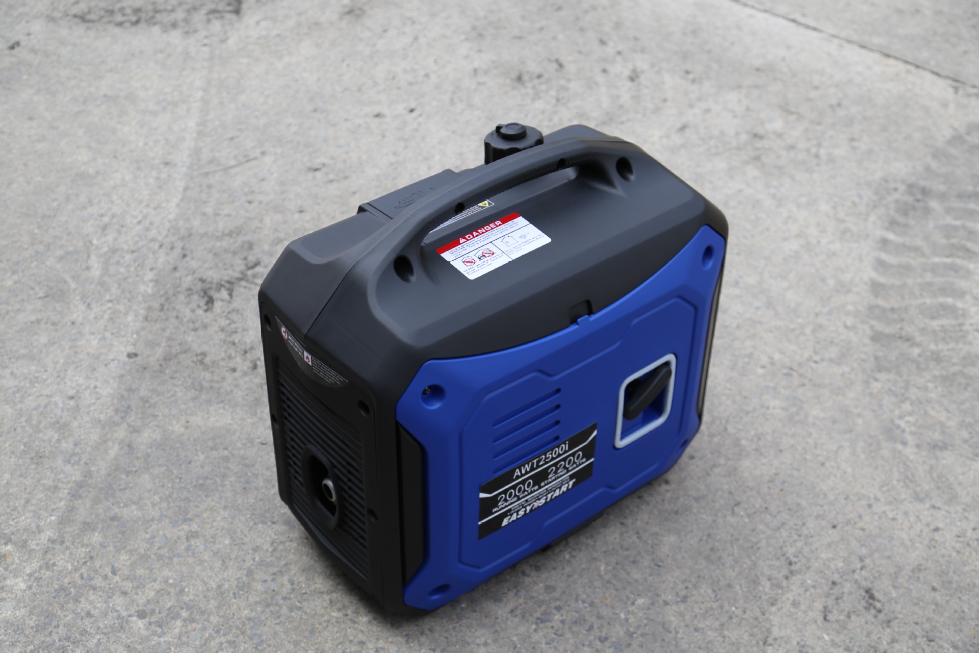 Silent gasoline generator, portable, 220V European standard socket, 50Hz, for home use, camping, cross-border, exclusive for Russia