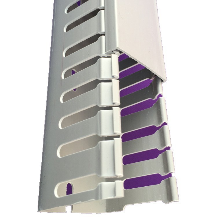 50X25批发PVC线槽配电箱网线工业U型配线槽通信阻燃 电缆线槽