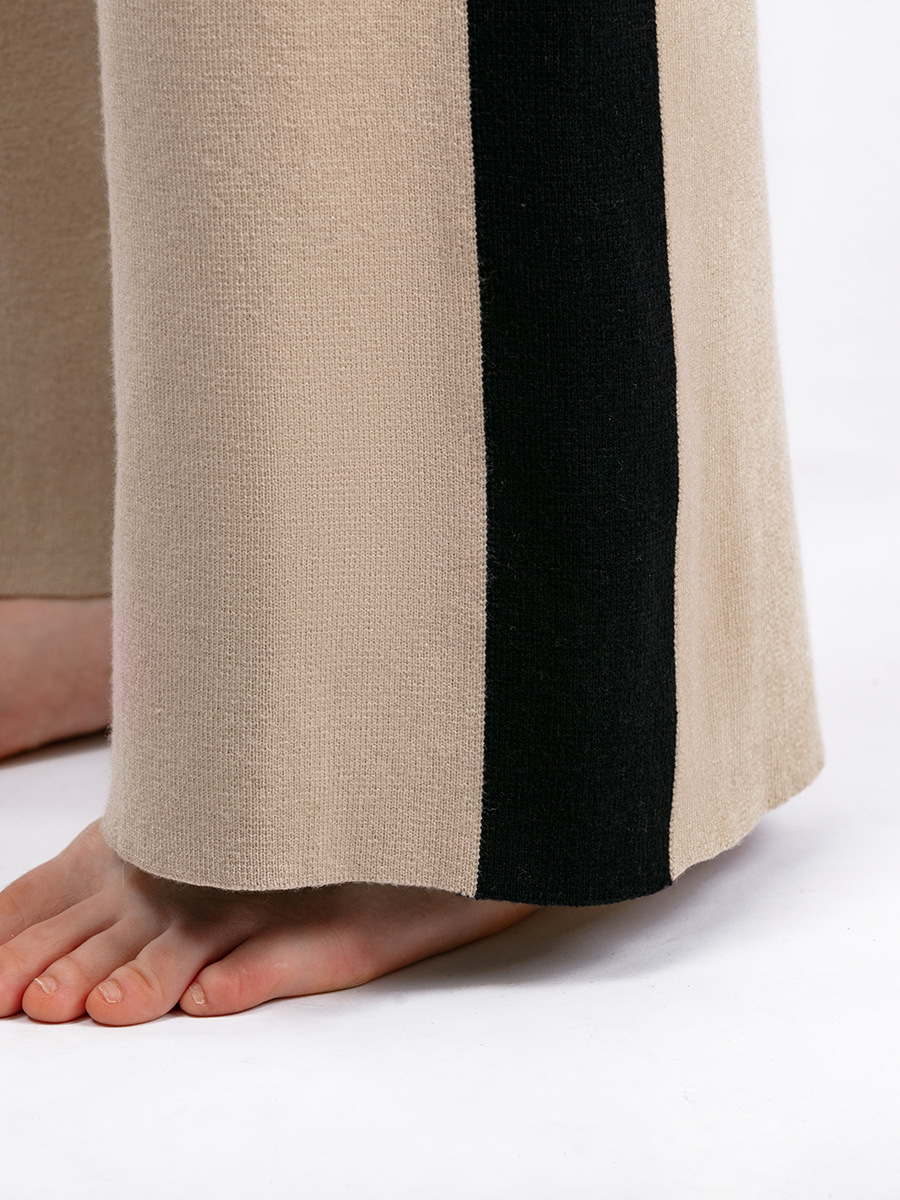 Daily Women's Simple Style Color Block Core Spun Yarn Viscose Fiber Pants Sets Pants Sets display picture 5