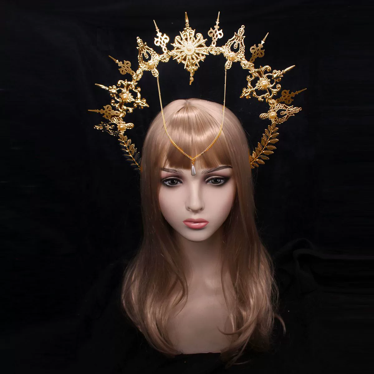 Accessory handmade solar-powered, materials set, crown, Lolita style, DIY