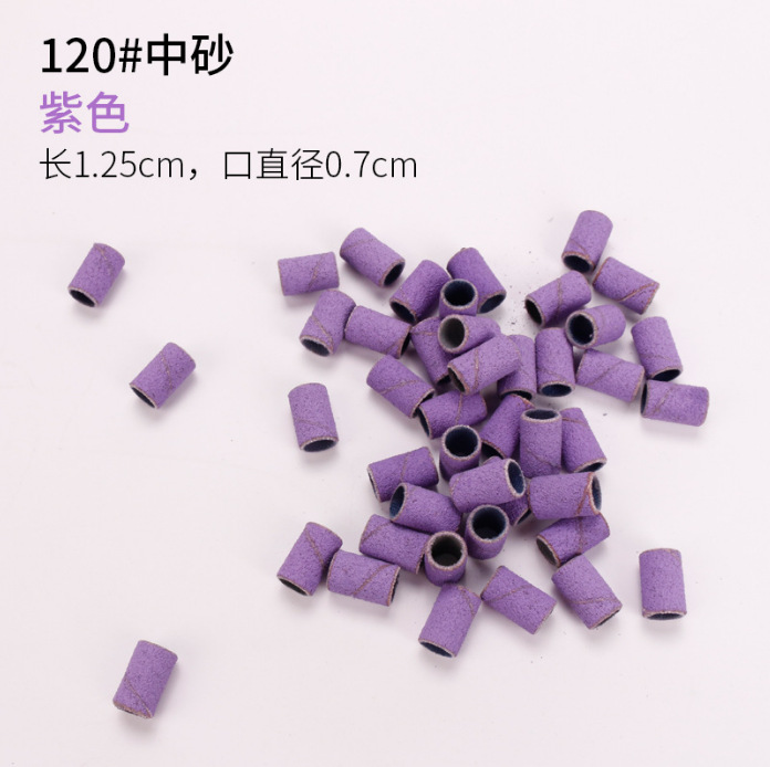 Nuevo anillo de arena de uñas de color transfronterizo pulido muela anillo de arena máquina de pulir suministros anillo de hilo de pulido en stock