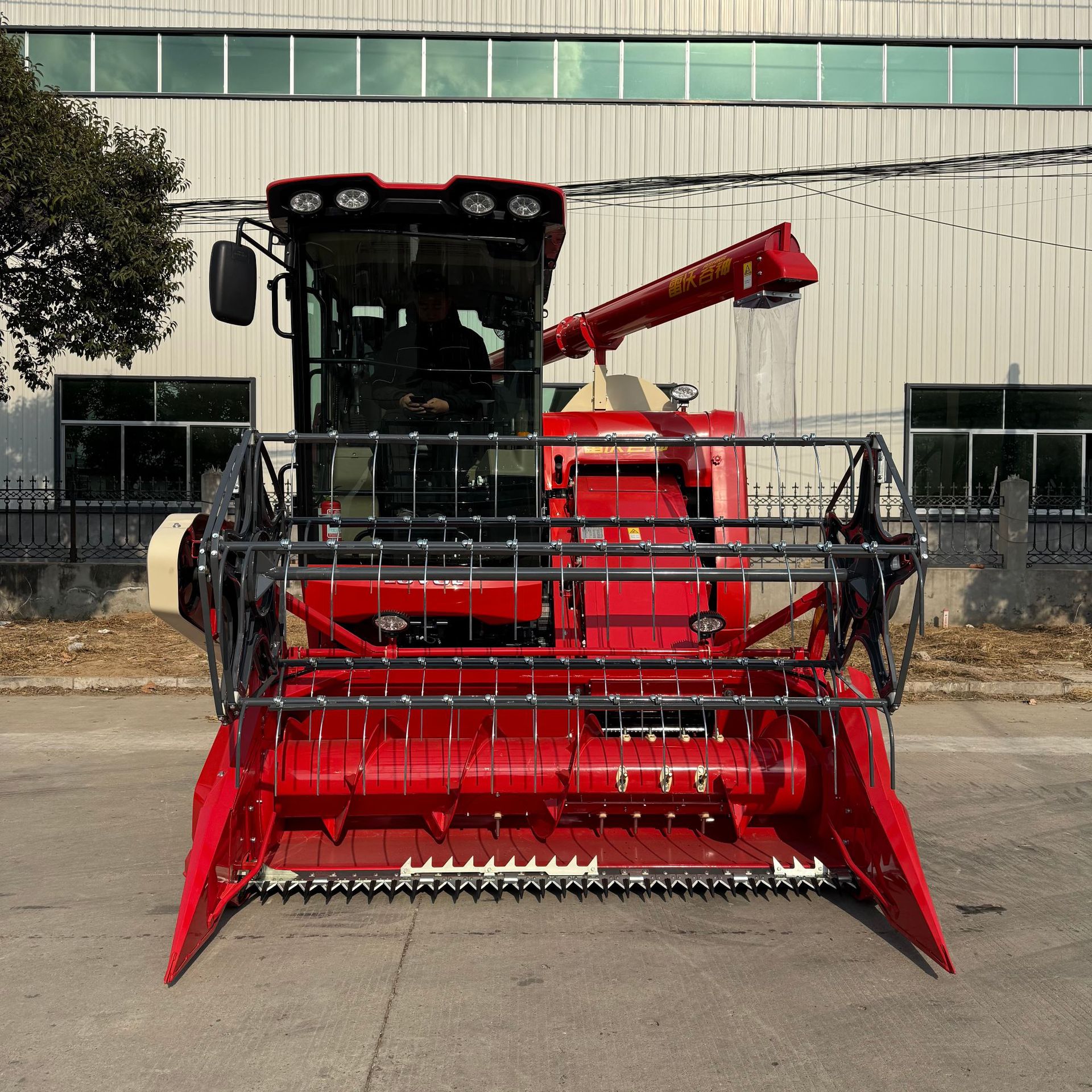 Cosechadora Lovol Gushen RG70H Edición Chuangfu Cosechadora Lovol Cosechadora de orugas