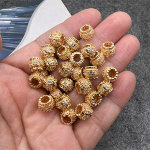 �14K��ɫ��ʯ���δ�׸����U���D�\����diy�Ʒ�o��С���