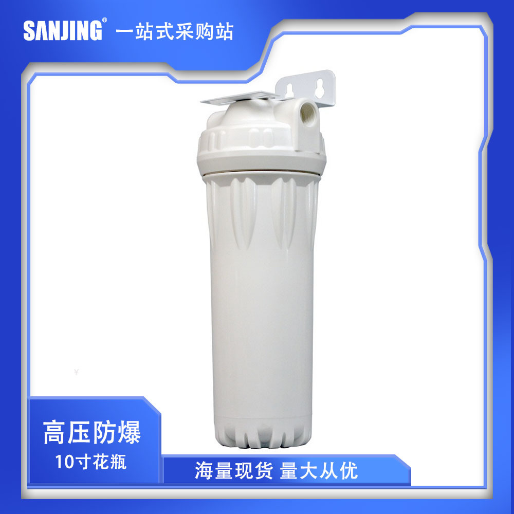 Grifo purificador de agua potable directa cocina de una sola etapa de algodón pp pre-filtro de 10 pulgadas purificador de agua del hogar pretratamiento