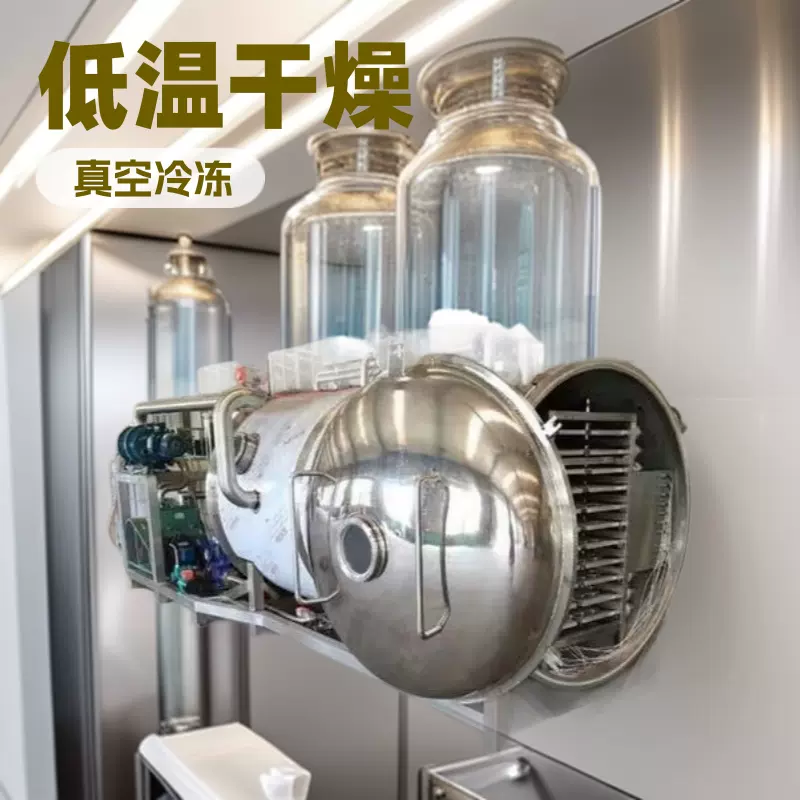 20平方真空冻干机械设备液体粉沫宠物食品冷冻干燥机冻干烘干机