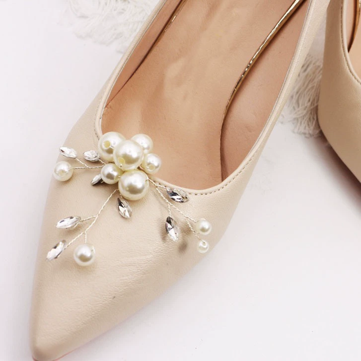 Съемная европейская и американская свадебная обувь декоративный