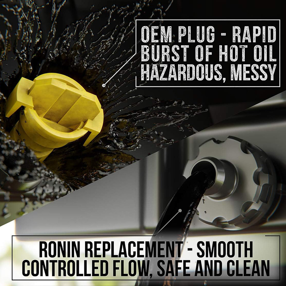 Piezas de automóvil motor aceite de motor junta de tapón de descarga rápida aluminio para 2015 Ford F150 Mustang Raptor