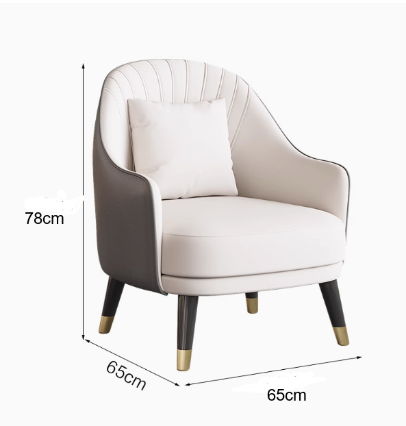 1 silla individual (gris)