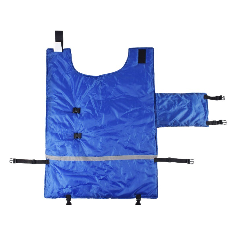 Chaleco de pantorrilla ropa acolchada de algodón para el ganado ropa a prueba de frío pantorrilla impermeable a prueba de frío ropa de aislamiento térmico pantorrilla caliente