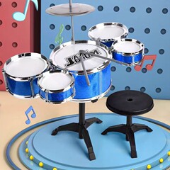 国境を越えた子供の教育ジャズドラムセット模擬楽器ホリデーイベント幼児教育玩具卸売
