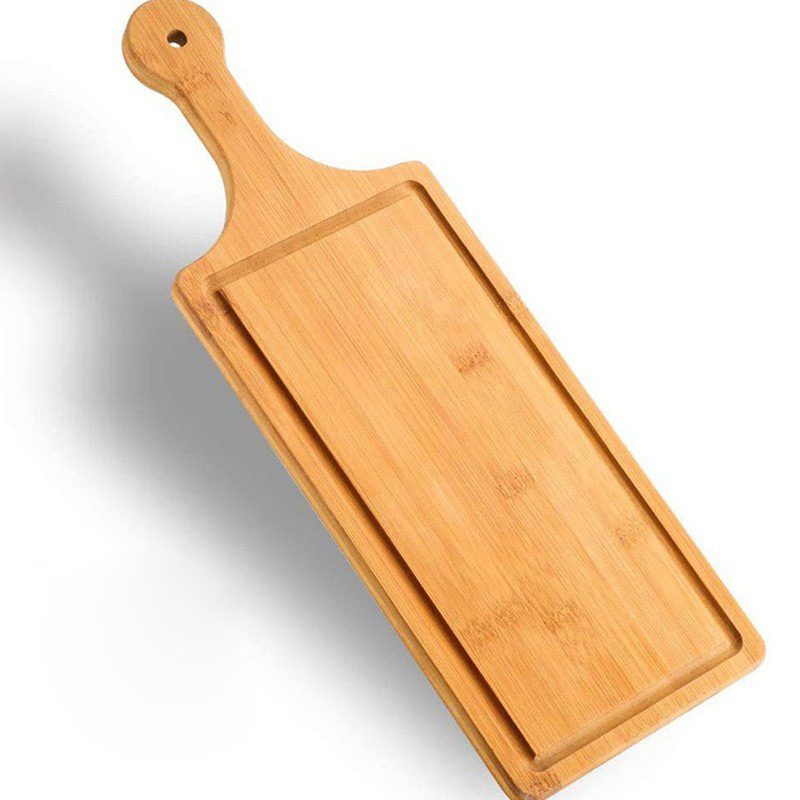 Nueva tabla de cortar de bambú fábrica al por mayor tabla de cortar de bambú hogar herramientas de cocina tablero de pizza tablero de queso de Bambú