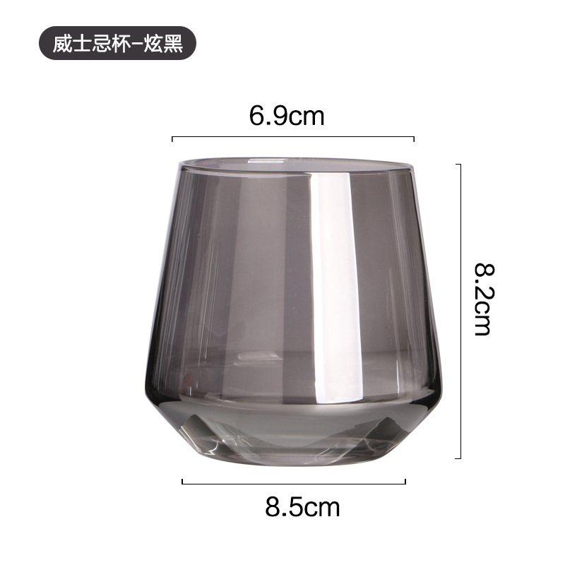 Bar VIP exclusiva copa de vino Luz de lujo de gama alta VIP vino conjunto blanco copa de vino cóctel copa de vino tinto traje de copa de vino