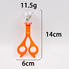 Children's Outdoor Insect Catching Tool Round Head Tweezers Butterfly Clip Scissors Clip Insect Catcher Colorful Insect Catcher Toy