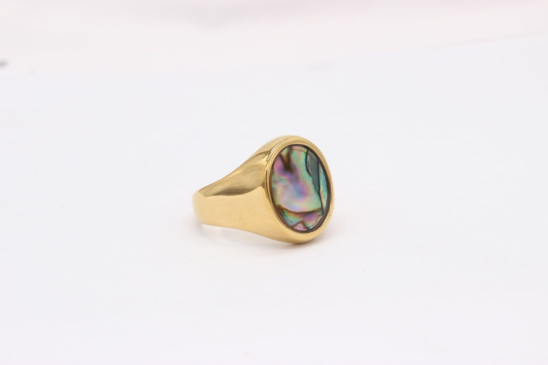 Daily, Street Occasion Punk Simple Style Geometric Titanium Steel Unisex Rings