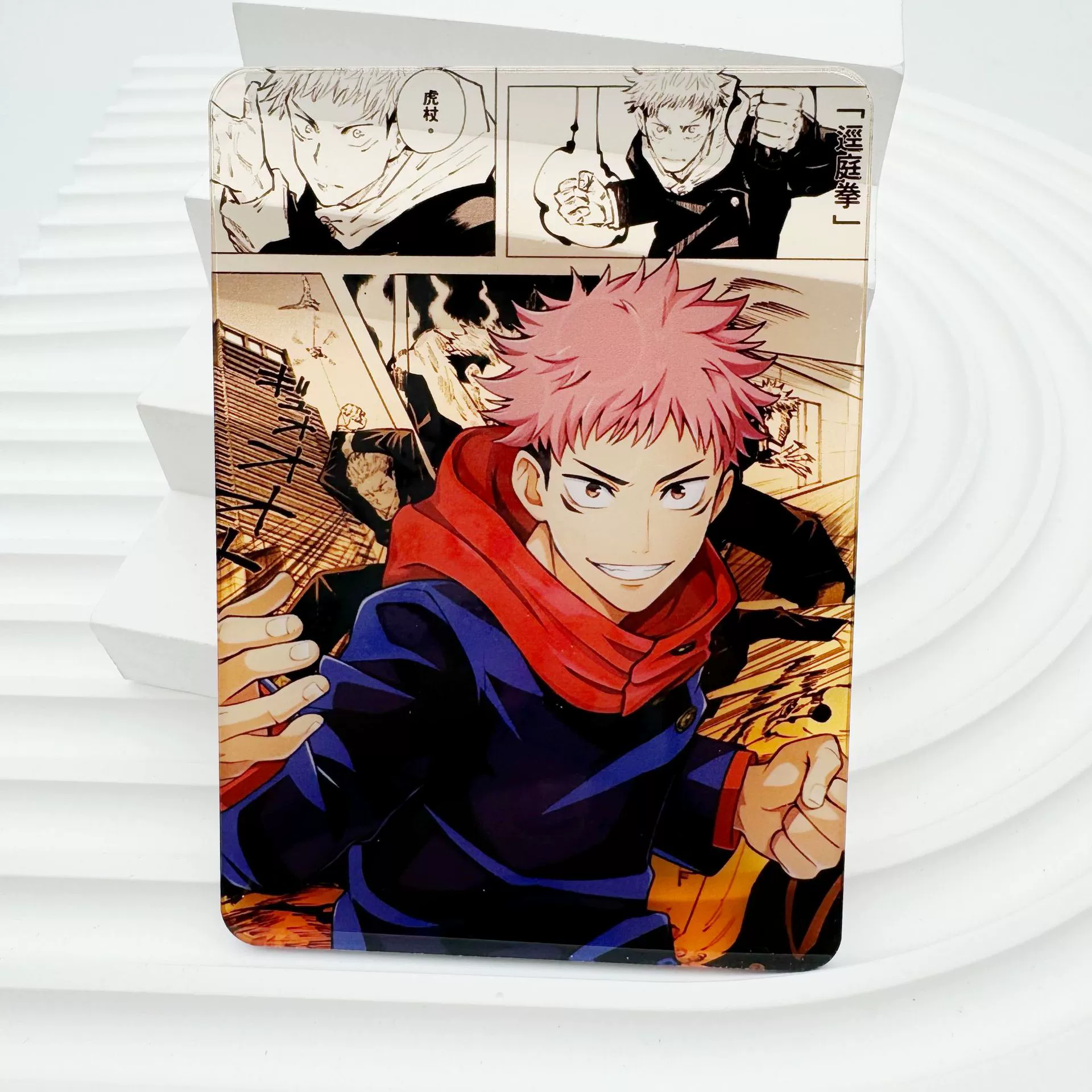 Аниме коллекционные карточки 3 дюйма, разнообразные дизайны (Jujutsu Kaisen и другие), оптовая упаковка