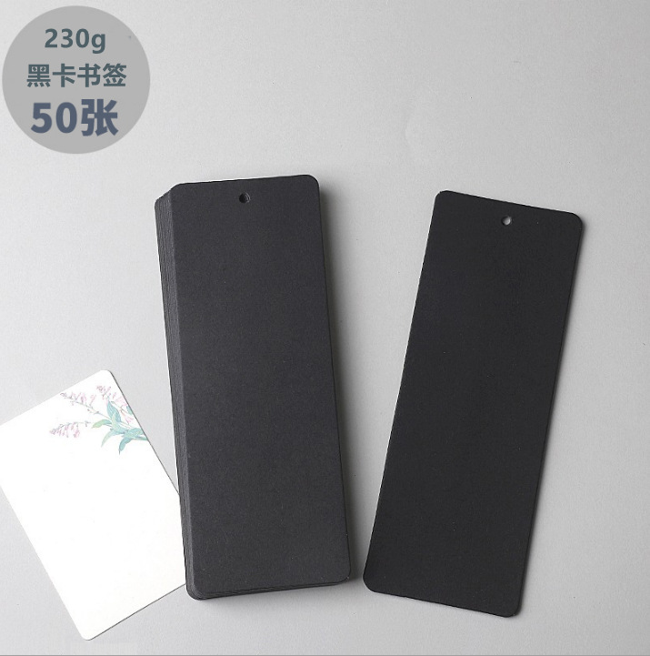 Cartón negro al por mayor pintura retro grueso estilo antiguo tarjeta negra embalaje decorativo fondo clásico hecho a mano cartón duro