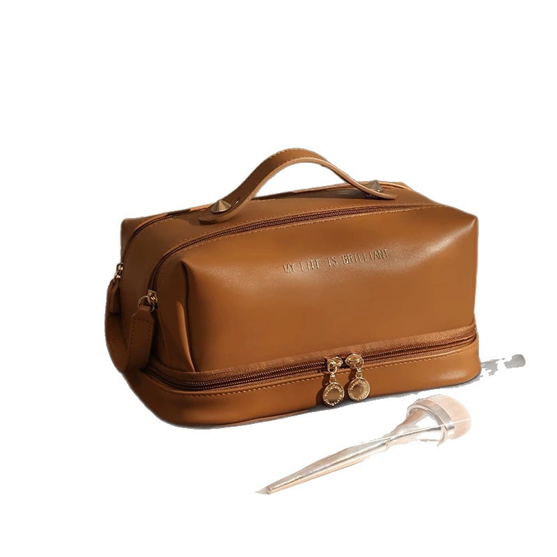 Women's Makeup Bag Organizer 2025 New Arrival Portable Large Capacity Travel Luxury High-End Toiletry Bag - Thumbnail 5