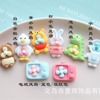 Resin, phone case with accessories, accessory, footwear buckle, cartoon air fan, handmade, wholesale