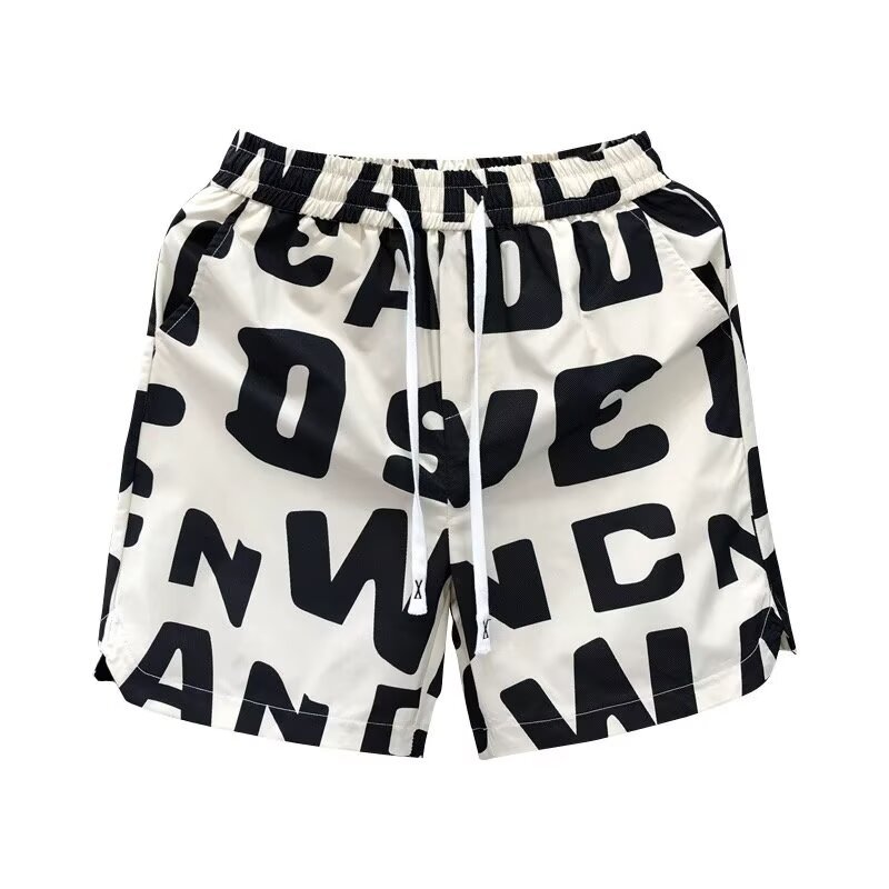 Stilvolle Herren-Freizeitshorts im High-Street-Stil – Leichte, schnelltrocknende Strandshorts mit elastischem Bund für sommerliche Outdoor-Aktivitäten (Grün, Größen M-3XL)_voghion.com