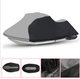 600D Waterproof Motor Boat Cover V-shaped Motor Boat Waterproof Cover 600D Oxford Cloth Yacht Cover Dustproof Boat Jackets
