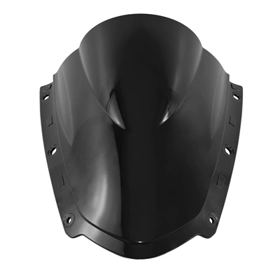 Suitable for Kawasaki ZX10R ZX10RR 21-24 Ninja Modified Motorcycle Front Windshield (Motorcycle front windshield) - smoky-black