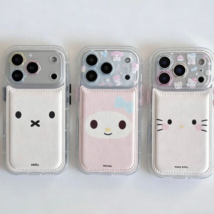 Melody Expression Suitable for iPhone 17 Pro Max Floral Mirror Leather Pattern Phone Case 17 Pro New Model 16/15 Soft Case