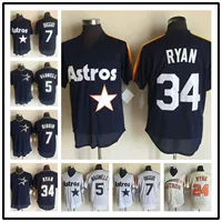 Ретро-версия бейсбольной формы Astros Houston Astros, вышитая бейсбольная форма с большим количеством и льготным обращением