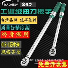可调扭力扳手台湾宝德力0-6000高精度力矩扭矩公斤火花塞汽车维修
