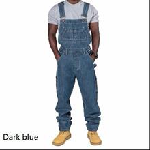 S 12920 Trendy Men's Denim Jumpsuit ����ţ�������