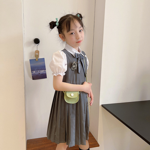 Children's Cute Lipstick Bag Summer New Mini Coin Purse Girls PU Accessories Bag Baby Outing Shoulder Bag