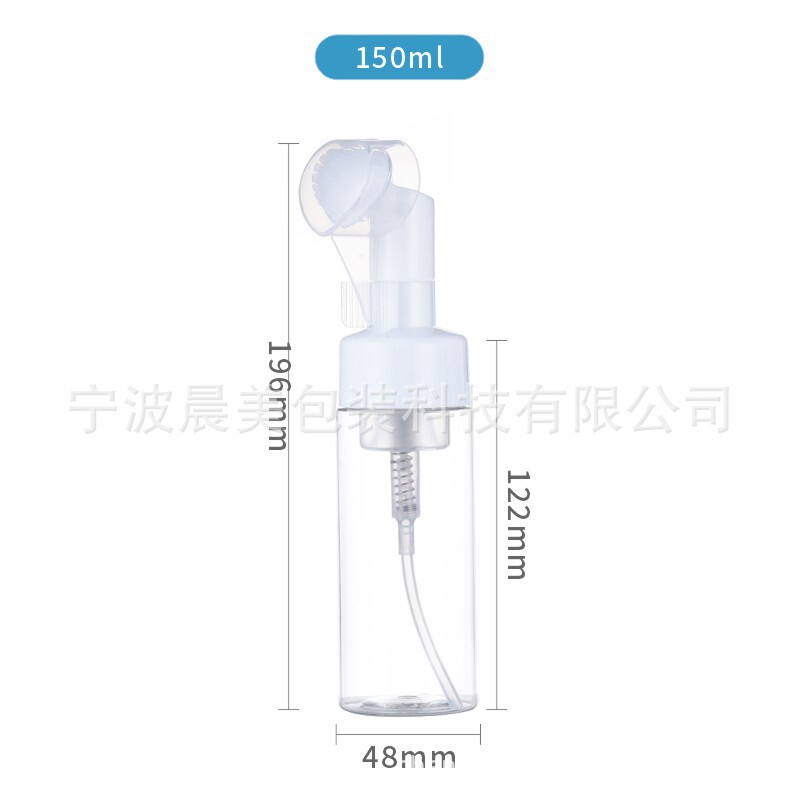 ムースボトル100ml 120ml 150ml 180ml 200ml petプラスチック発泡スチロールポンプボトル泡立て器ボトル|undefined