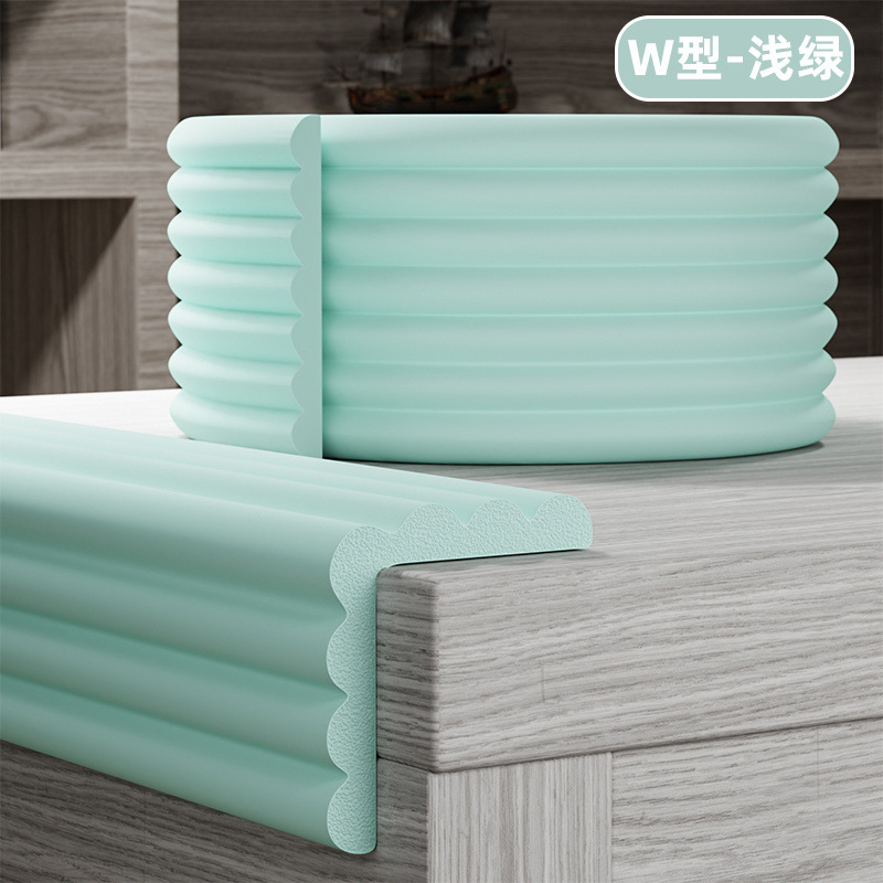 [연두색] 스티커가 없는 W타입 - 두꺼워짐