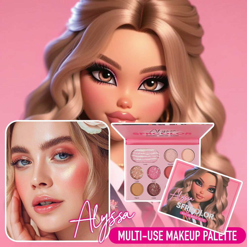 s.f.r color transfronterizo exclusivo para perlas mate rosa Barbie 10 color papel de sombra de ojos maquillaje al por mayor