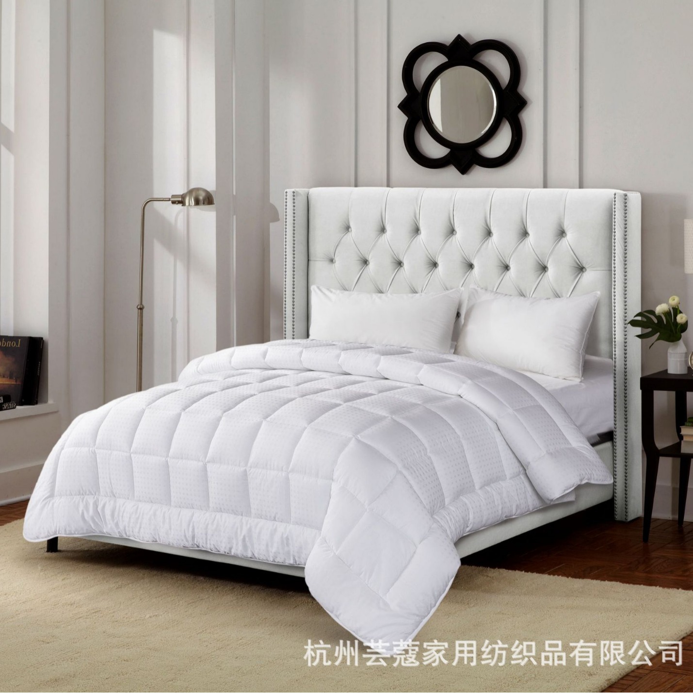 Yunkou acolchado conjunto de ropa de cama de cuatro piezas al por mayor procesamiento de productos de exportación colchón ancianos cubierta de cama de pañales