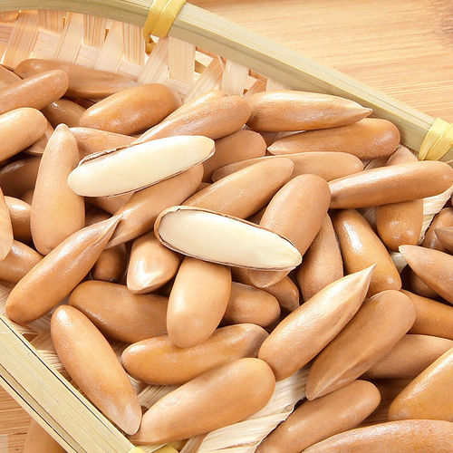 2024 New Arrival Ji'an Hand-Picked Large and Plump Brazilian Pine Nuts as Snacks Wholesale at More Affordable Prices