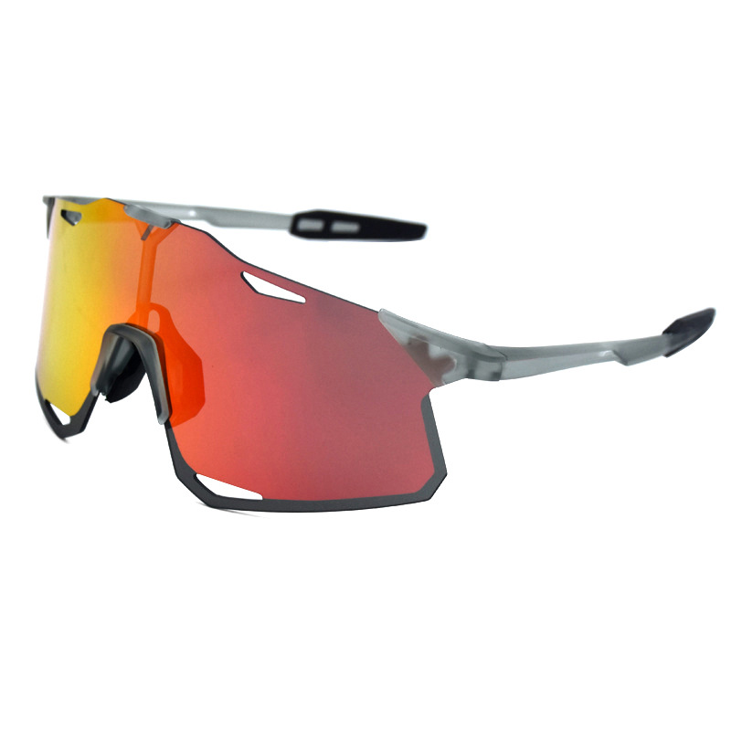 2024 New Outdoor Sports Cycling Glasses Running Polarized Integrated Large Frame Colorful Sunglasses Generation_voghion.com