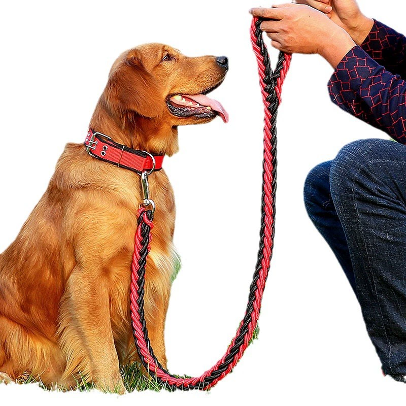 Adjustable Nylon Woven Choker Collar, Two-Color, 130 cm, Multiple Widths (1.2–2.5 cm)