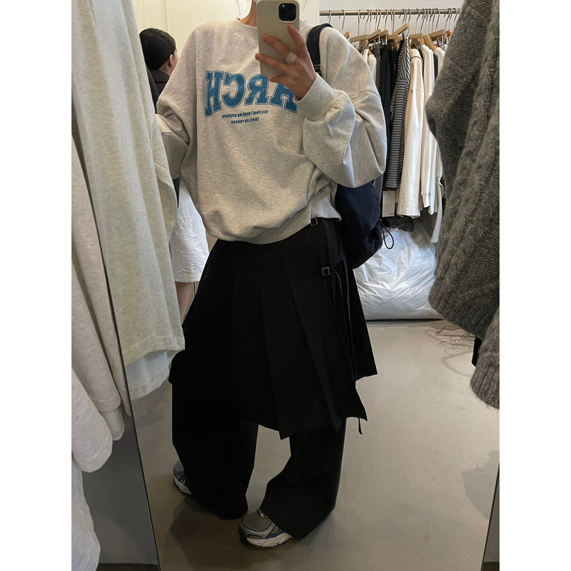 SANBARA-推荐bao款卫衣休闲宽松秋新款印花卫衣99182|undefined