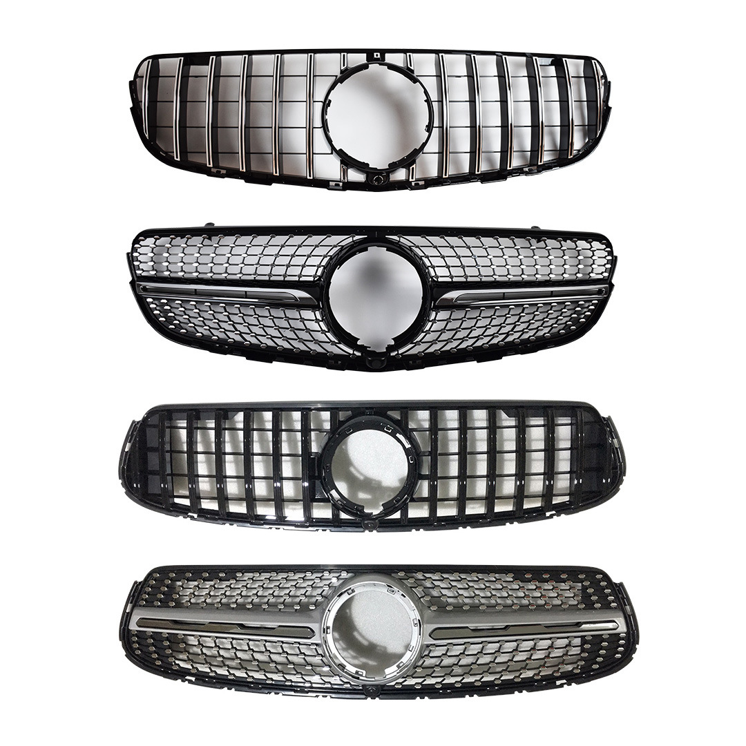 Applicable to 2015-2023 Mercedes-Benz GLC sedan Coupe C253 X253 modified medium mesh starry GT grille
