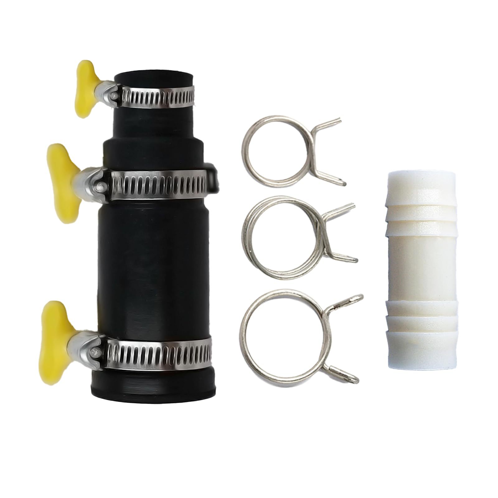 Nueva máquina de eliminación de basura lavavajillas CONECTOR conexión de alcantarillado abrazadera de manguera tubo traje de refuerzo