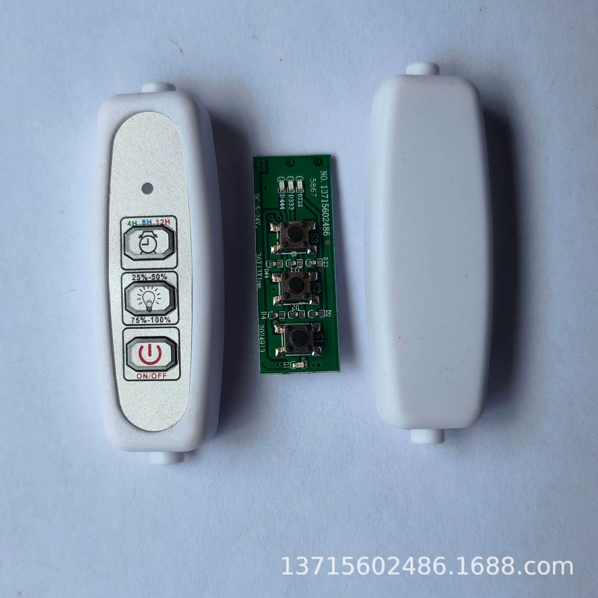 Timed dimming switch line 24-hour cycle USB timing switch can adjust brightness without limit 5v/12v DC