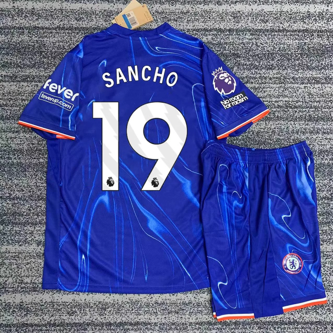 Детская/женская/мужская домашняя майка Chelsea 24-25 Энцо Палмерявия Джеймс футбольная форма фан-версия