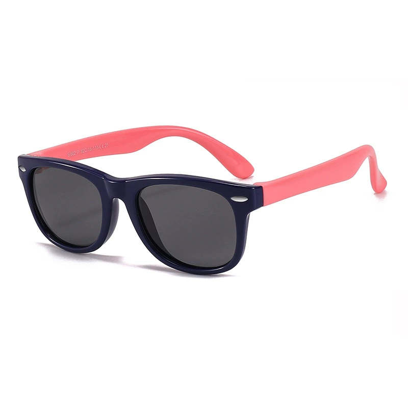Silicone Children's Sunglasses, UV Protection, TAC Polarized Lenses, Assorted Colors (Ages 2+)