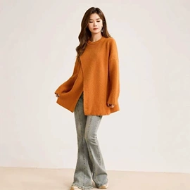 女式针织衫;连衣裙;女式马甲